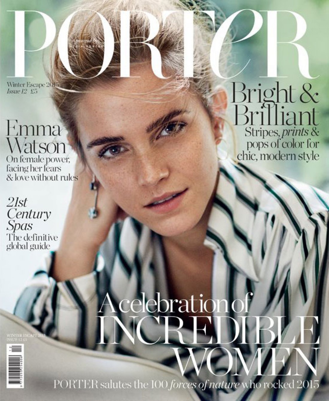 Эмма Уотсон украсила обложку Porter Magazine