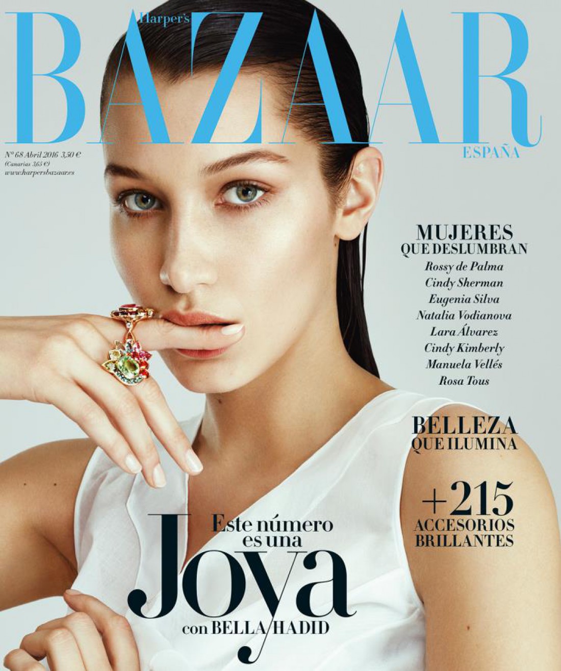 Белла Хадид на обложке Harper’s Bazaar