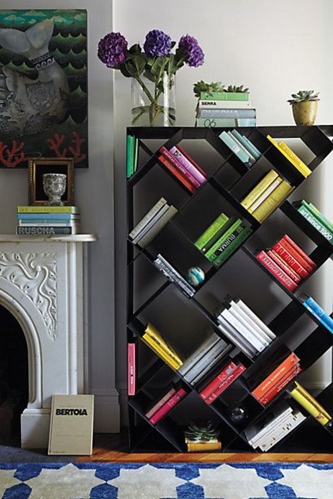 Книги в интерьере