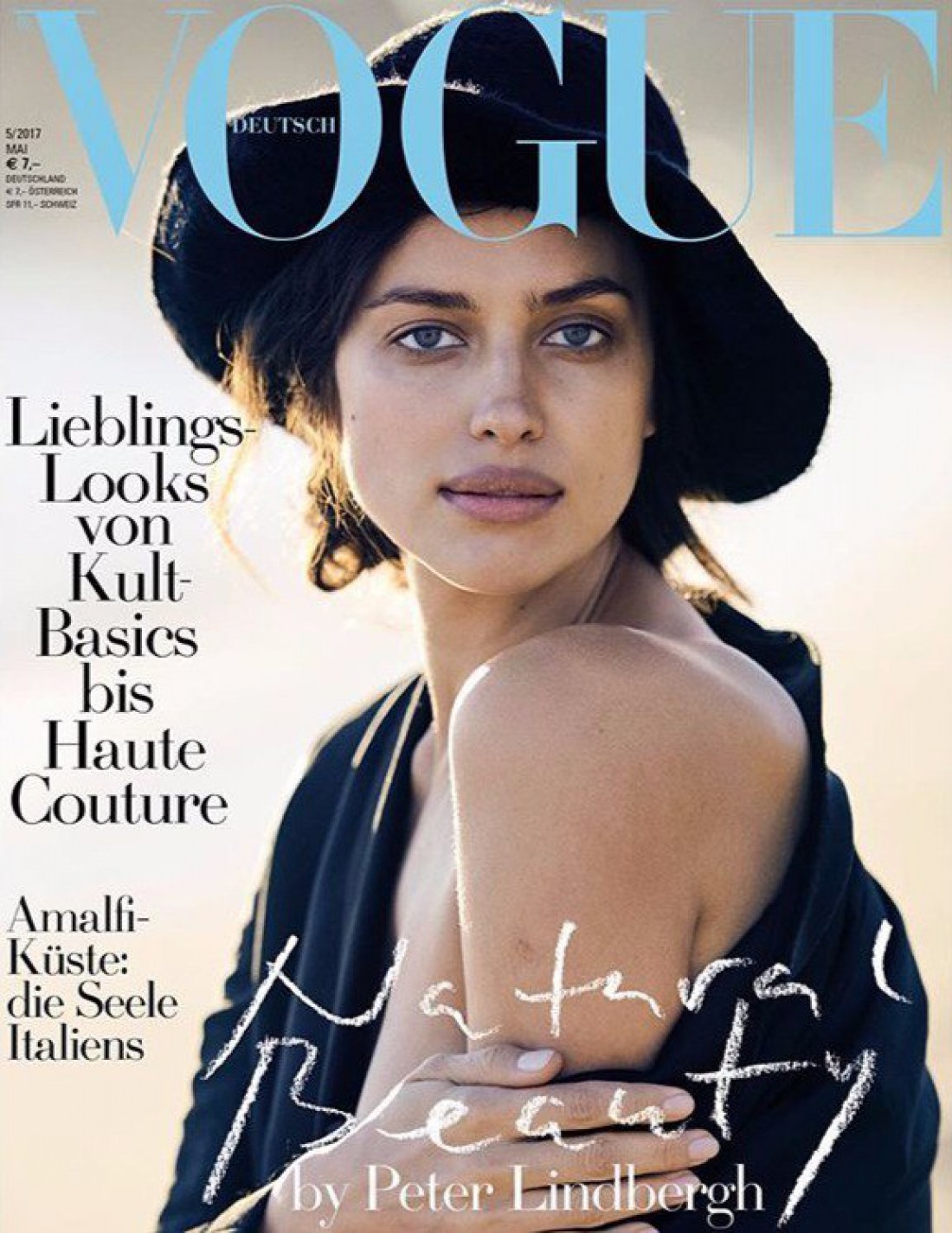 Ирина Шейк на обложке Vogue Germany