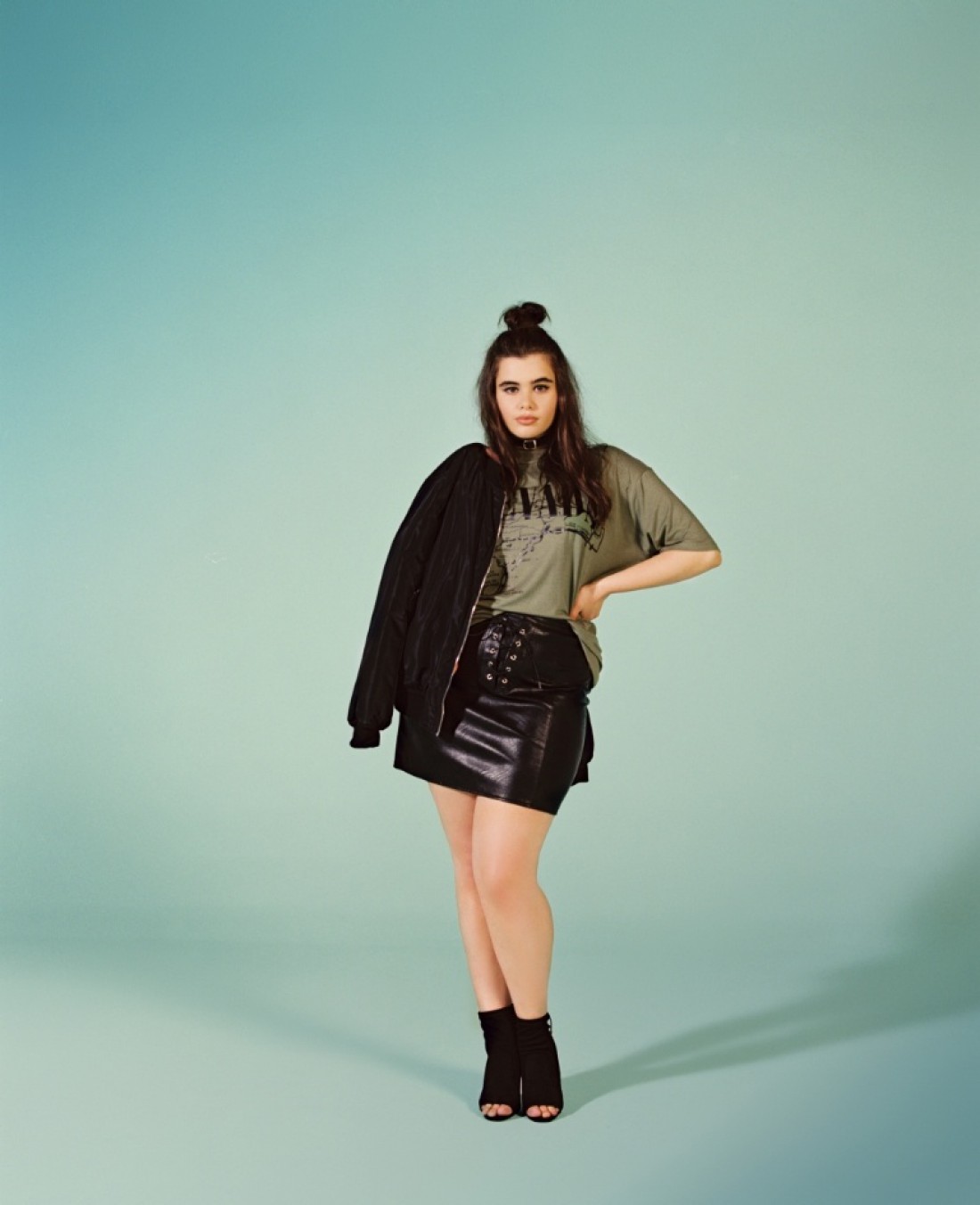 Модель plus-size Барби Феррера в кампейне Missguided