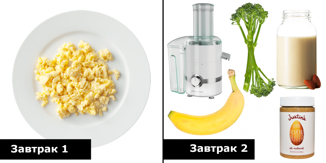 Вкусные идеи двух завтраков вместо одного