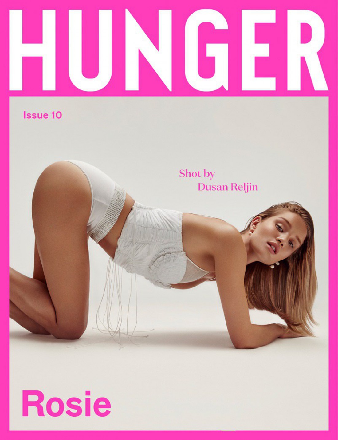 Роузи Хантингтон-Уайтли на обложке Hunger Magazine