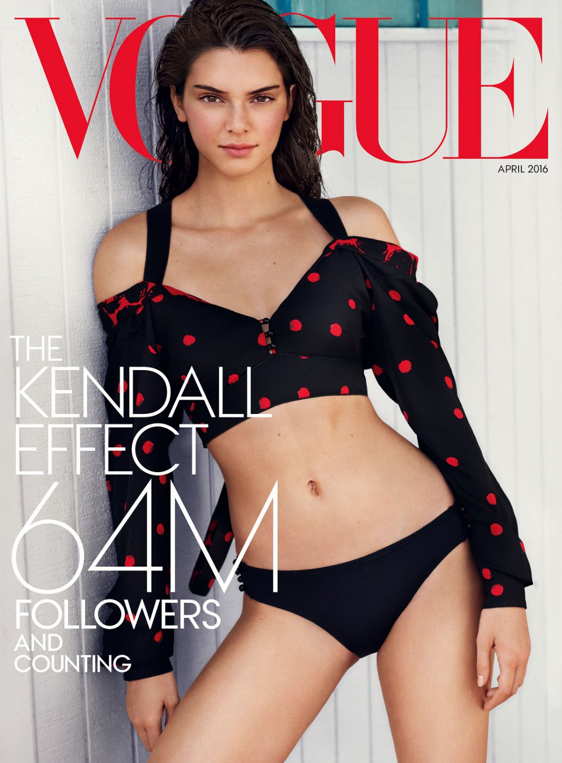 Модель Кендалл Дженнер в свежем выпуске Vogue