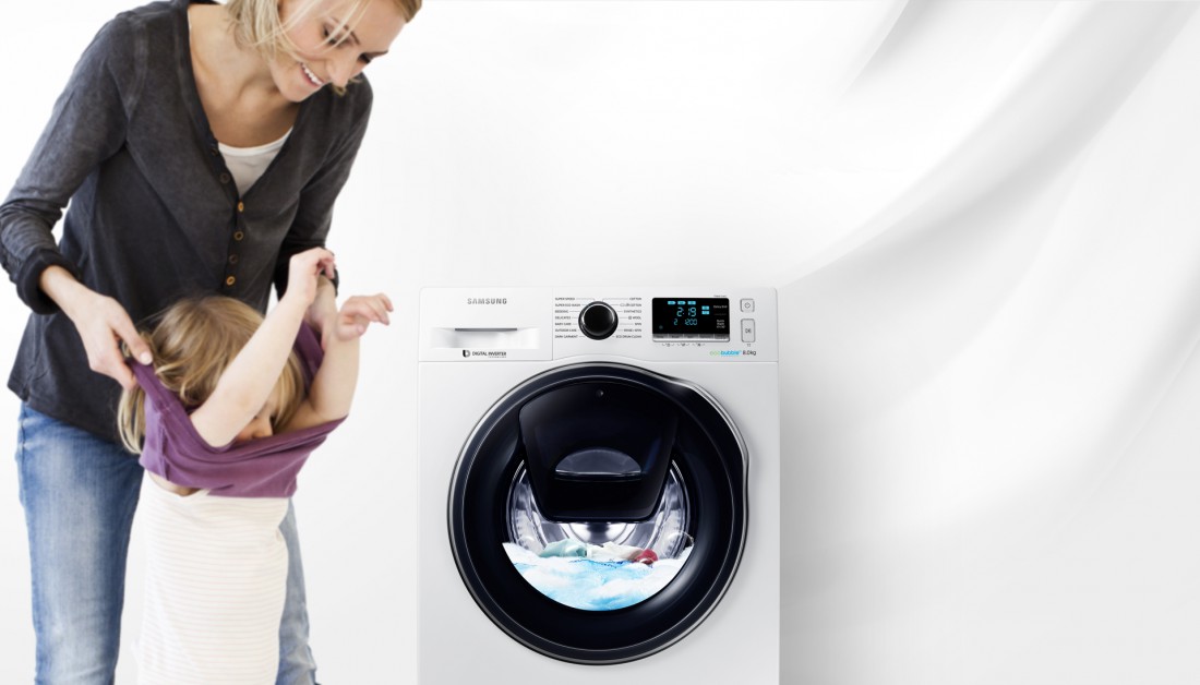 Samsung AddWash – на радость мамам