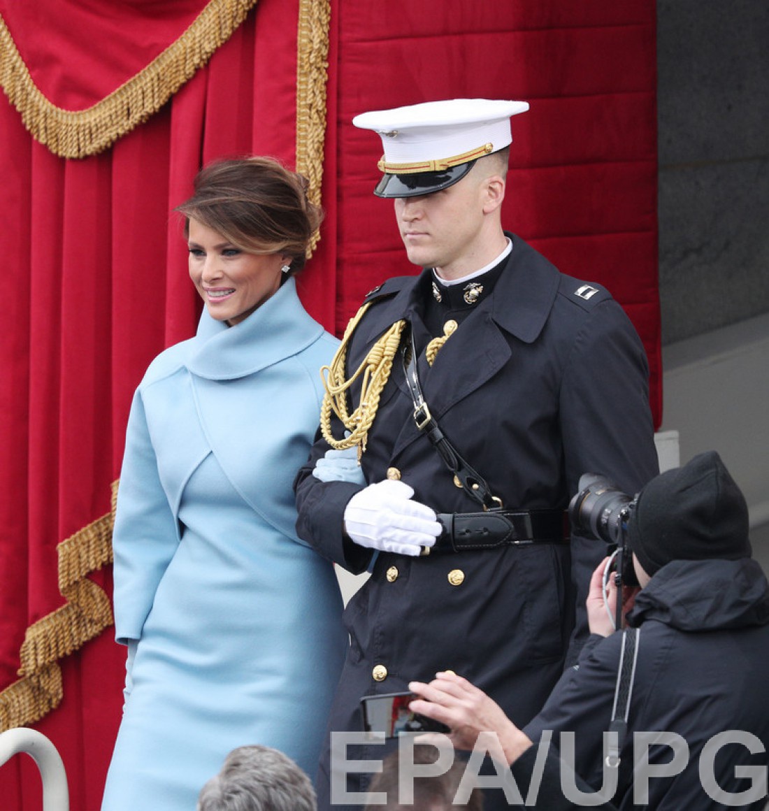 Инаугурация Трампа: образ Маланьи