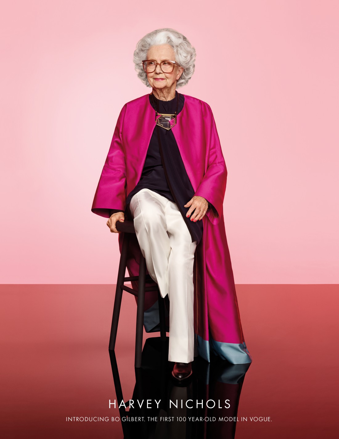 100-летняя модель в новом выпуске Vogue