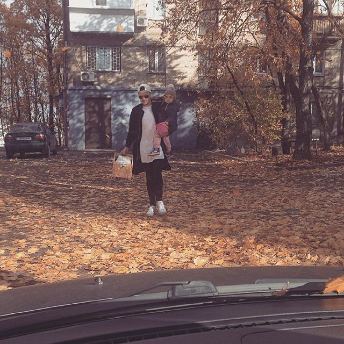 Женя с дочкой