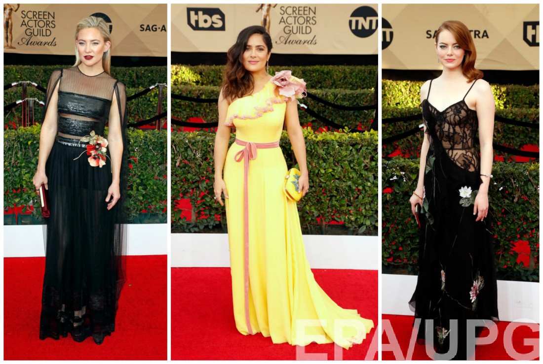 Звездные красотки на SAG Awards 2017
