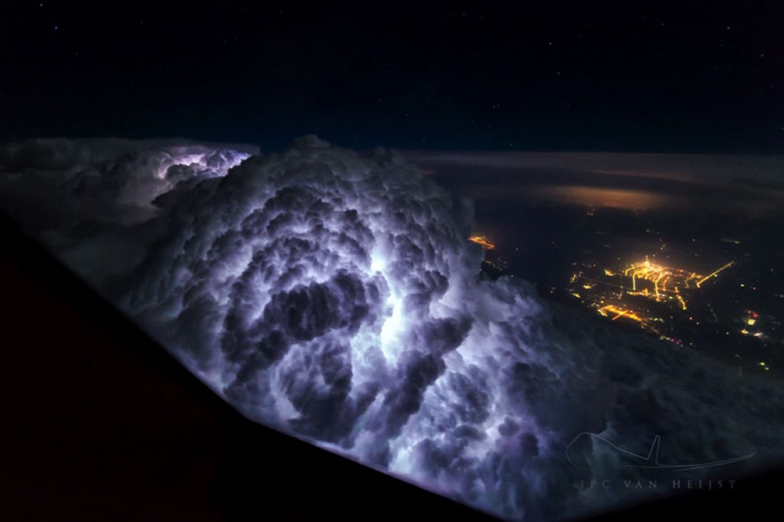 Небо глазами пилота Боинг 747