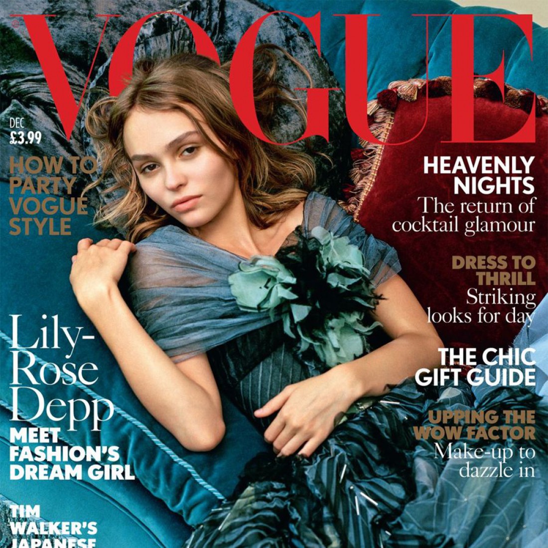 Лили Роуз-Депп в фотосете для Vogue