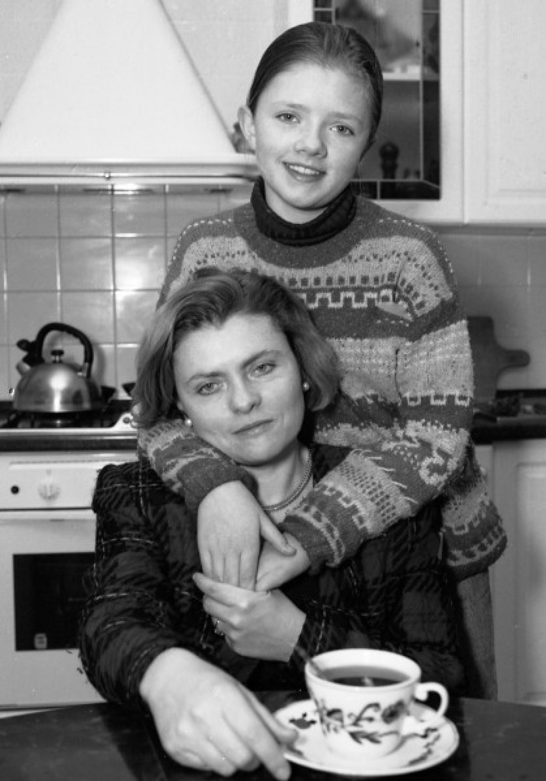 Соломія Павличко з дочкою