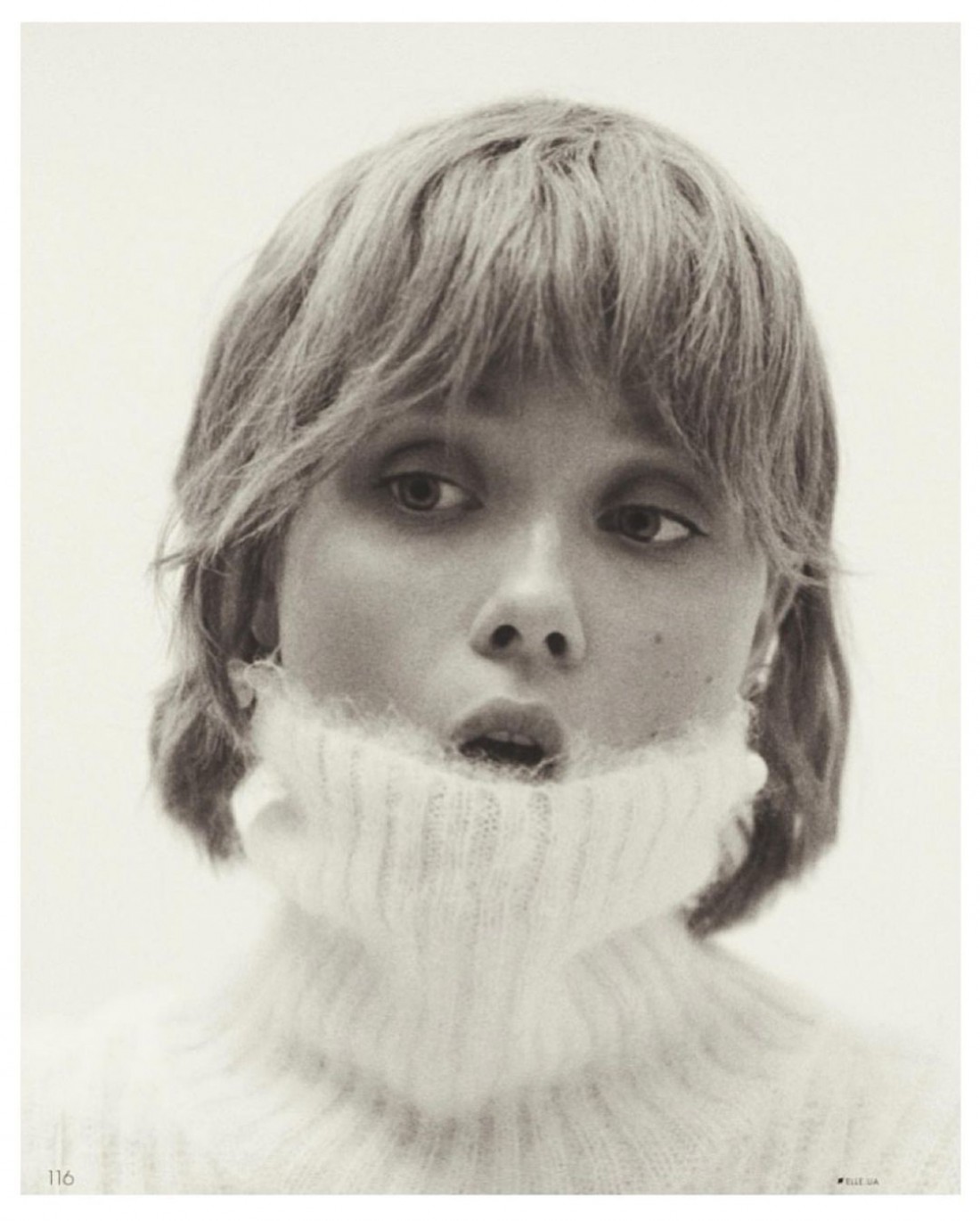 Иванна Сахно снялась в фотосессии для Elle