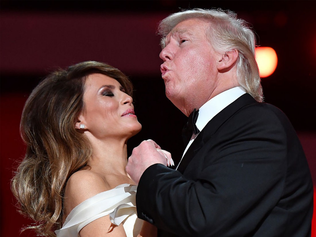 Дональд и Мелания Трамп