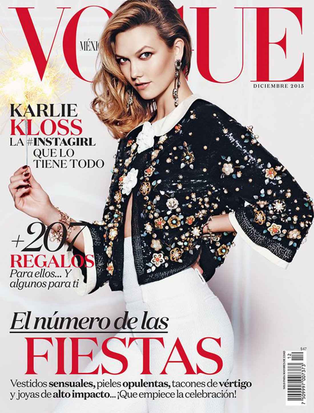 Карли Клосс стала главной героиней Vogue
