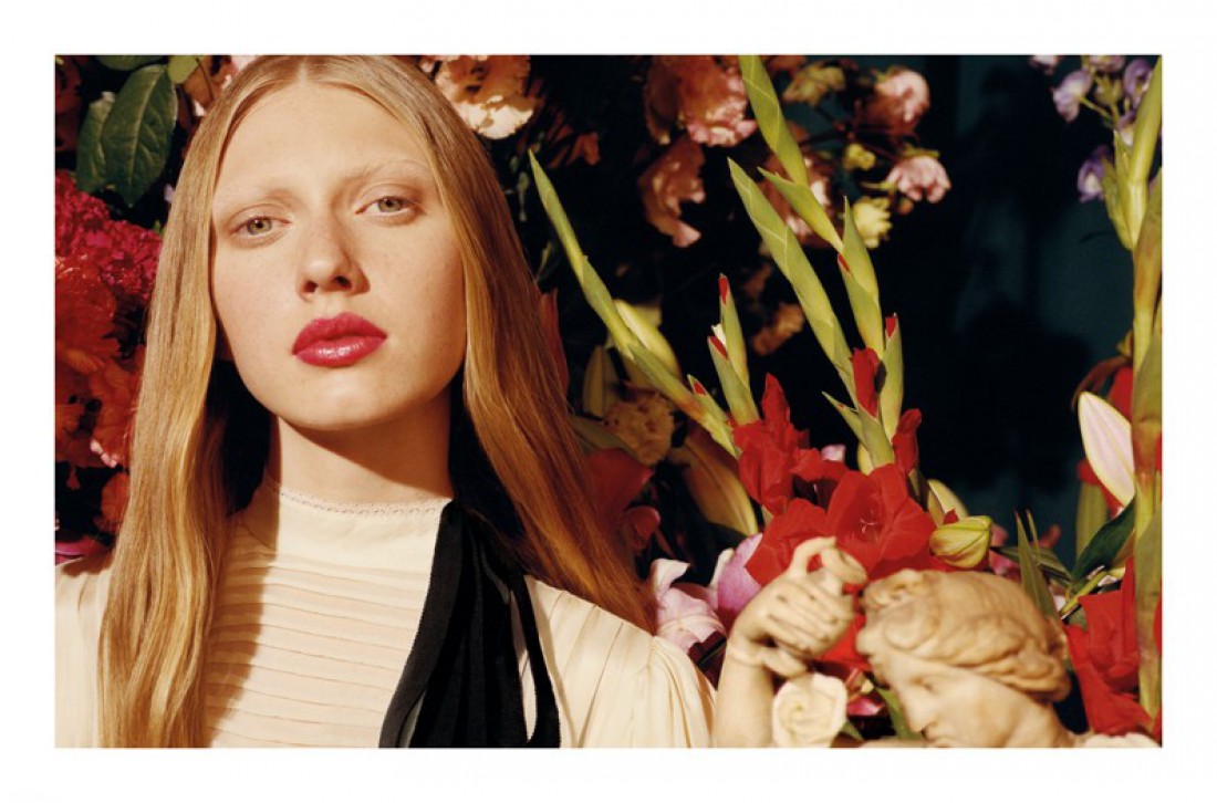 Марина Полканова в новом кампейне Gucci