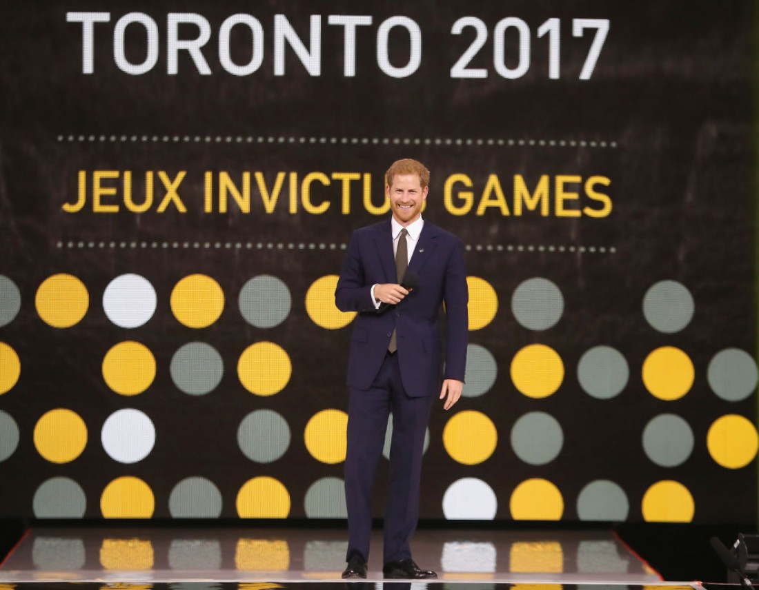 Принц Гарри в Канаде в рамках Invictus Games