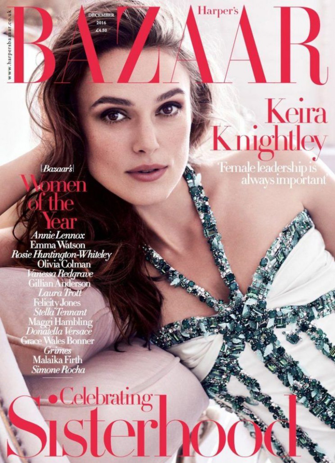 Кира Найтли в новой фотосессии Harper’s Bazaar