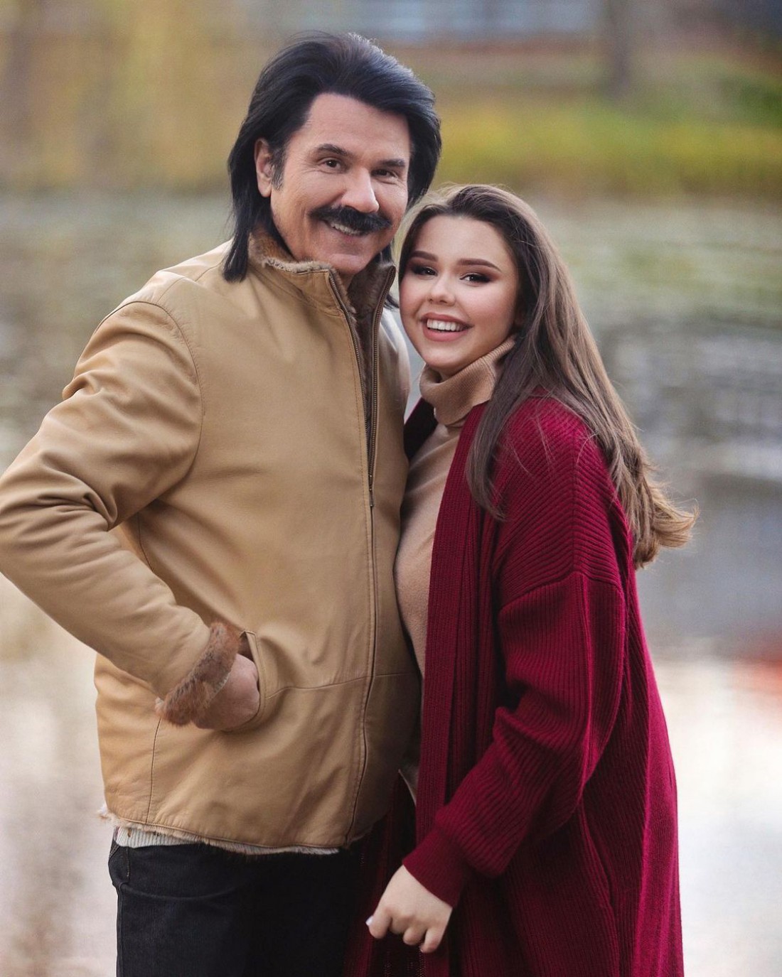 Павел Зибров с дочерью