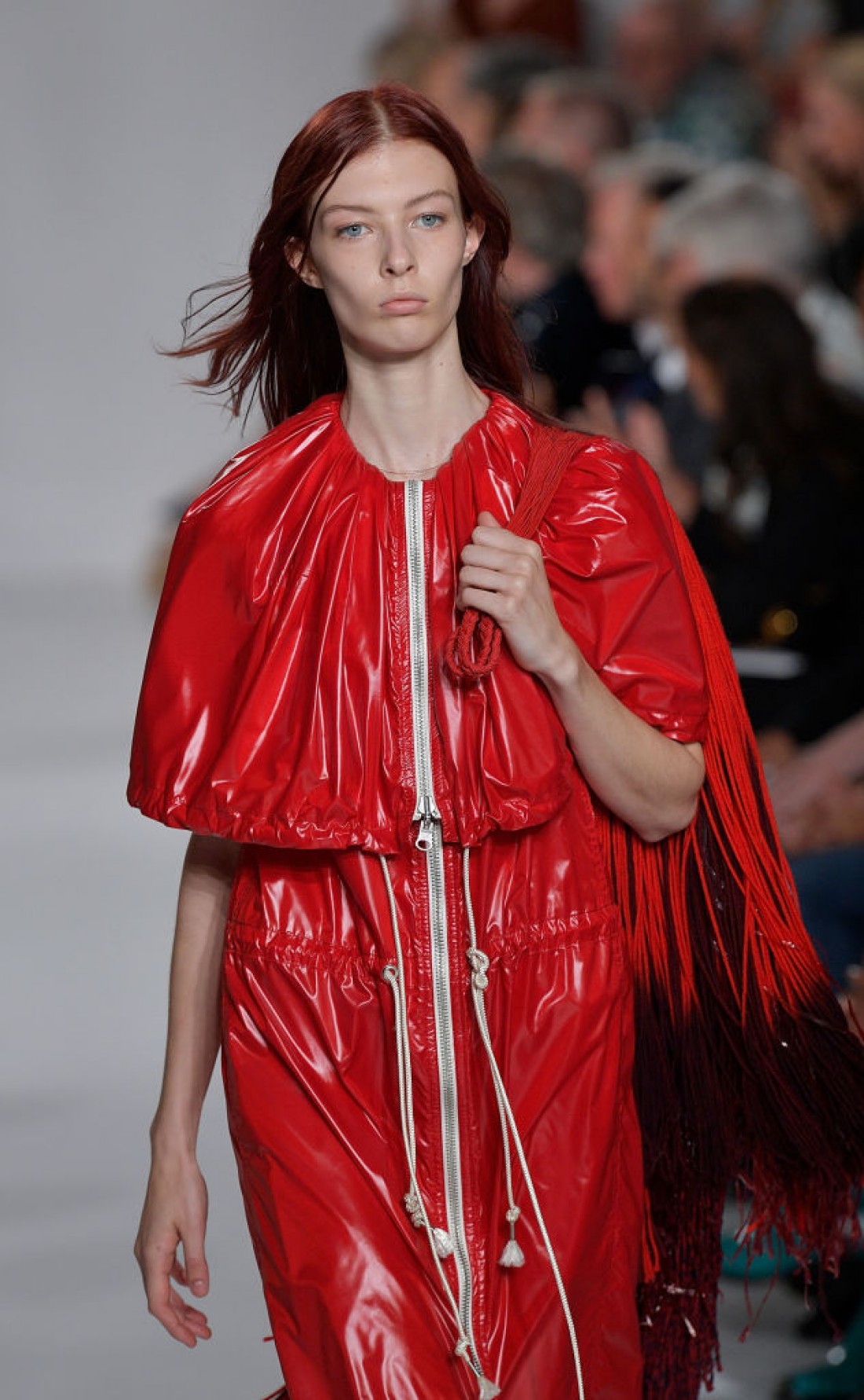 Ремингтон Уильямс в показе Calvin Klein