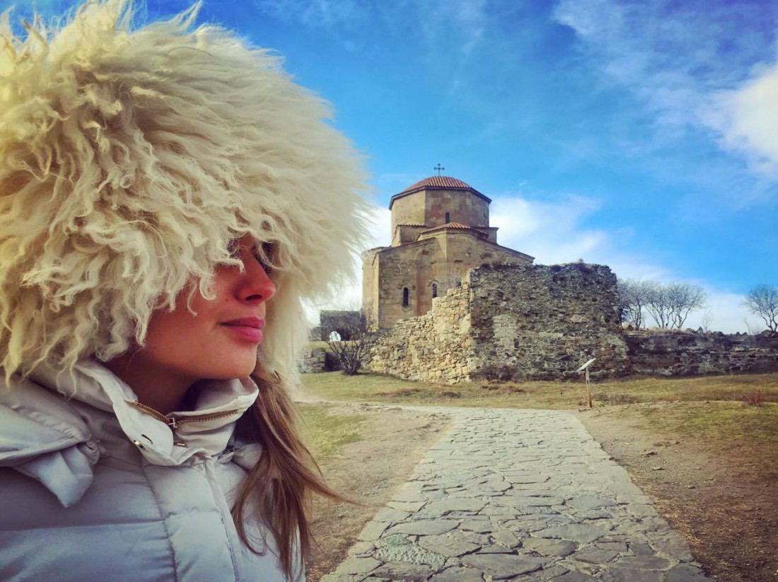 Юлия Панкова в Грузии