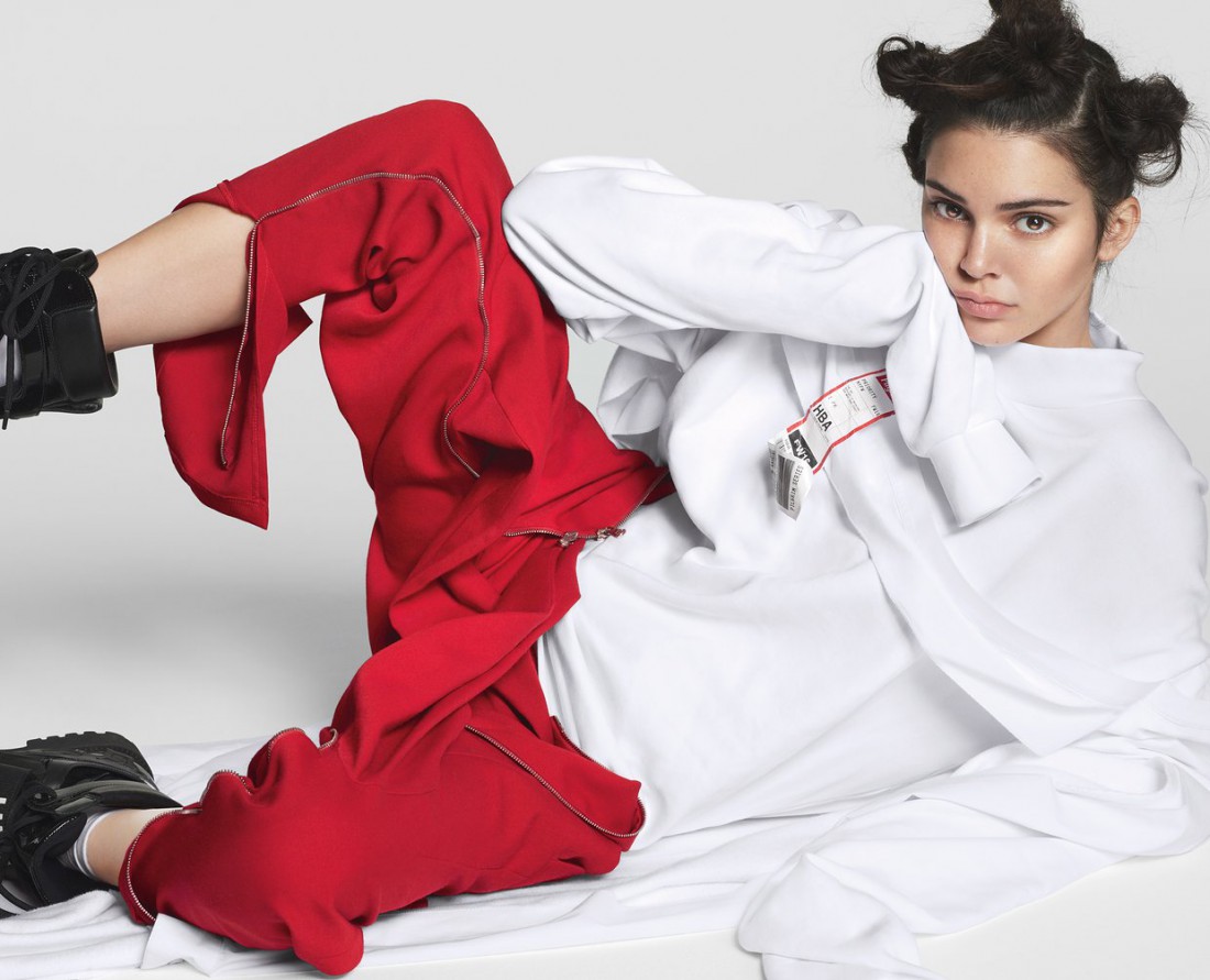 Кендалл Дженнер в фотосессии US Vogue