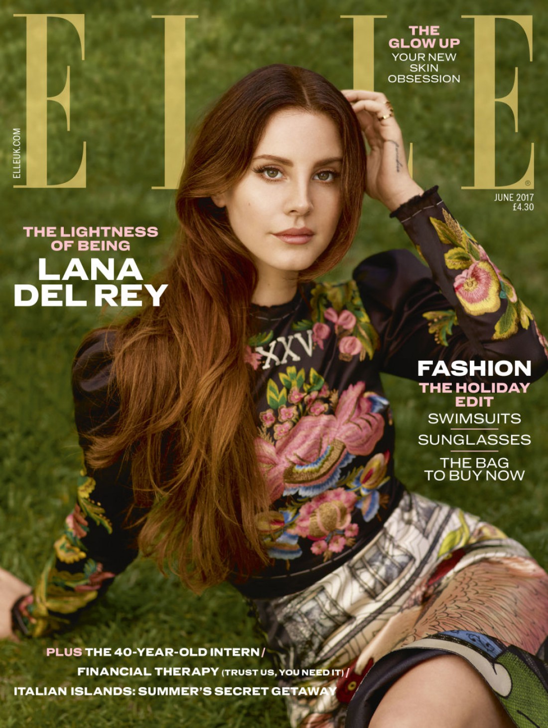 Лана Дель Рей в новой фотосессии Elle UK