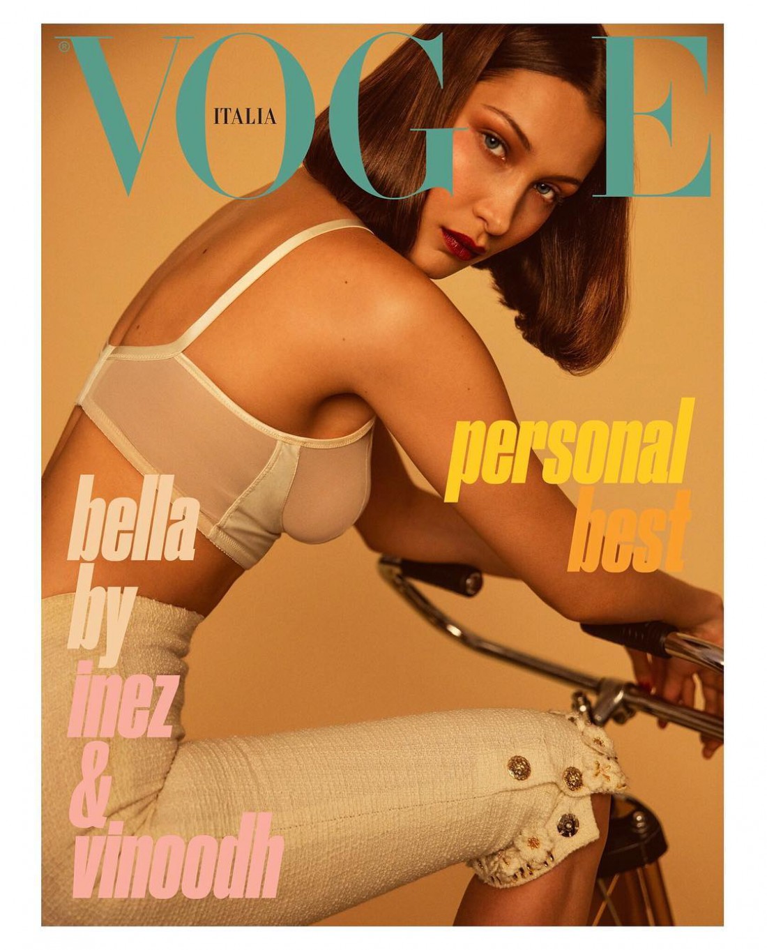 Белла Хадид снялась для обложки Vogue Italia