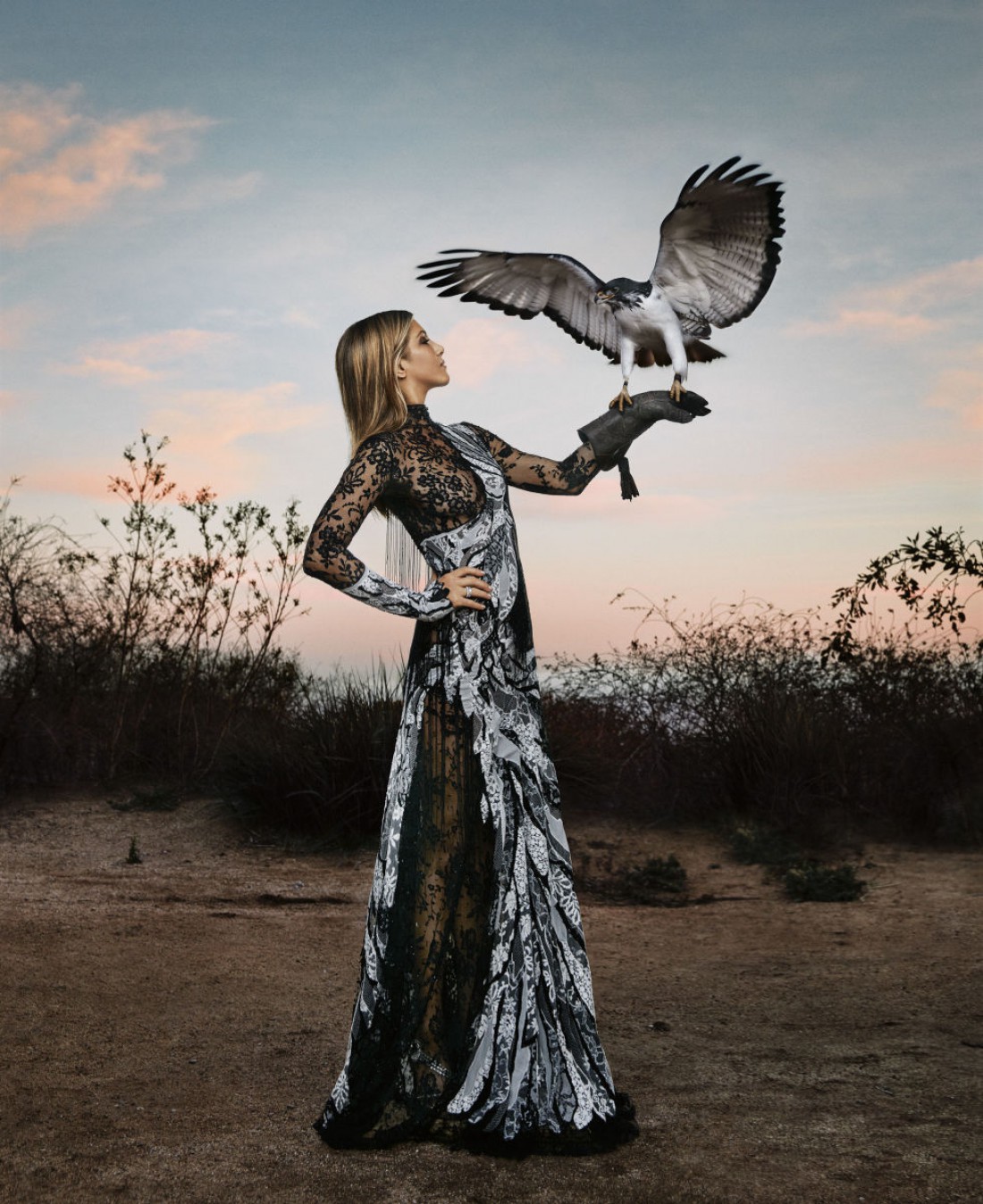 Актриса Дженнифер Энистон для Harper's Bazaar