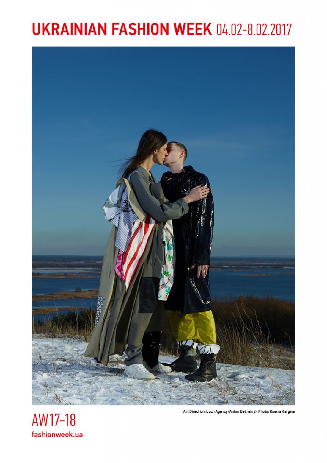 Рекламная кампания Ukrainian Fashion Week сезона AW17-18.