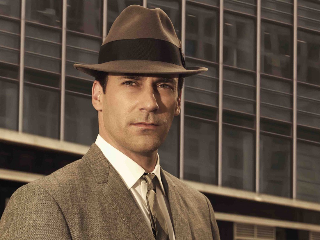 Актер Джони Хэмм в сериале Безумцы
