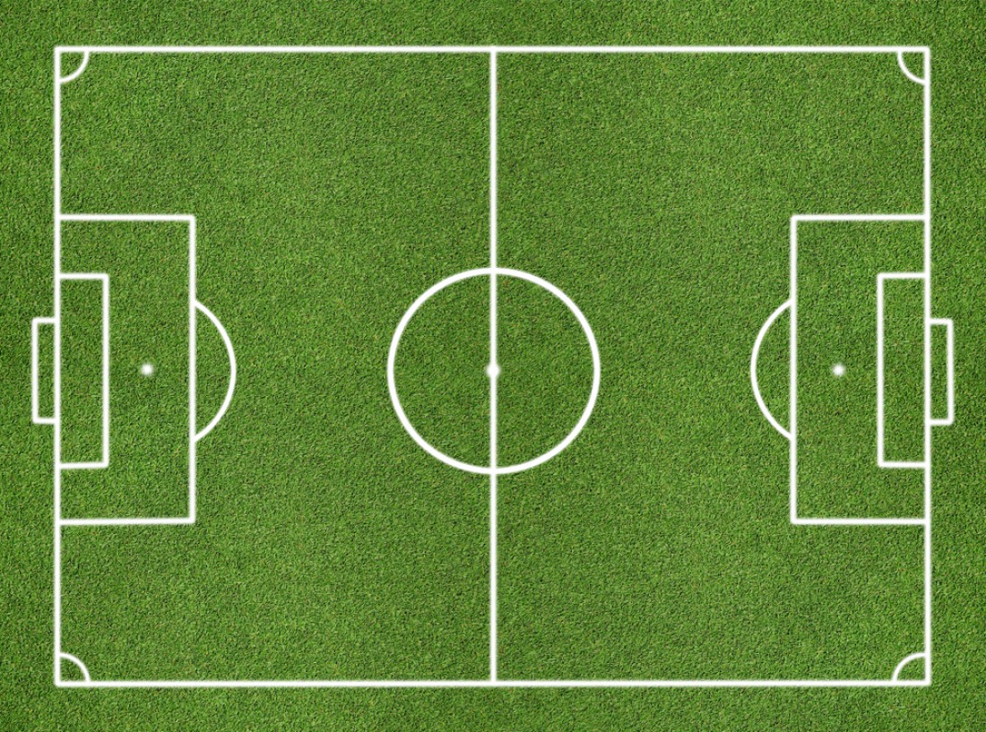 Футбольное поле схема