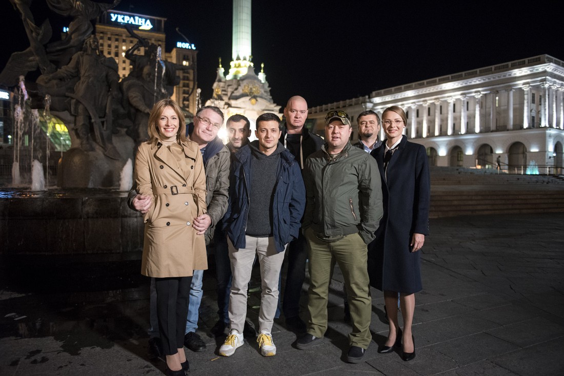 Съемки второго сезона Слуга народа. От любви до импичмента