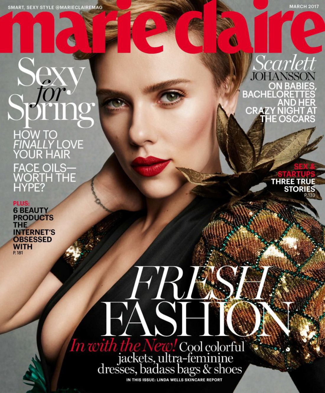Скарлетт Йоханссон для Marie Claire
