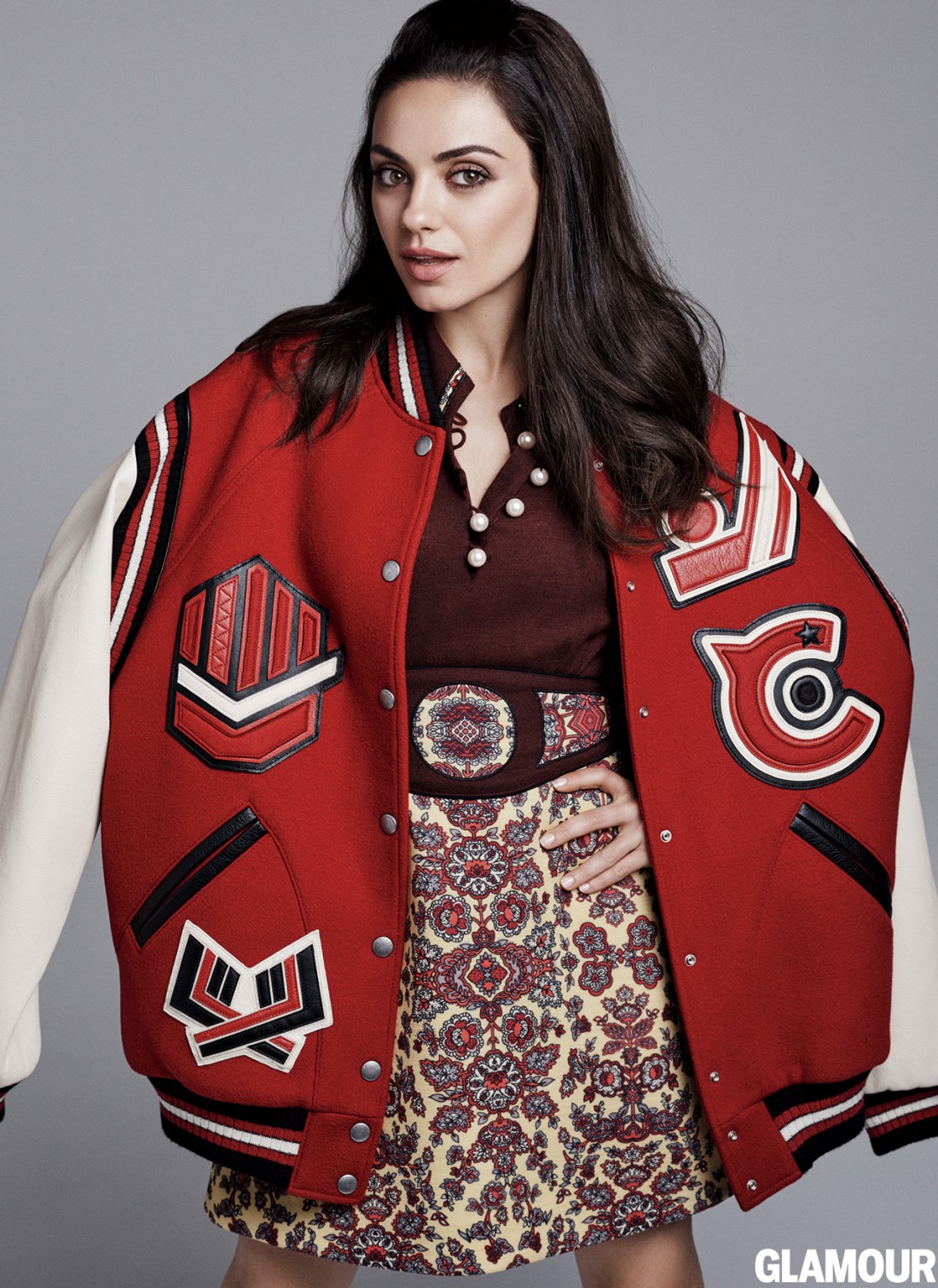 Актриса Мила Кунис на страницах Glamour
