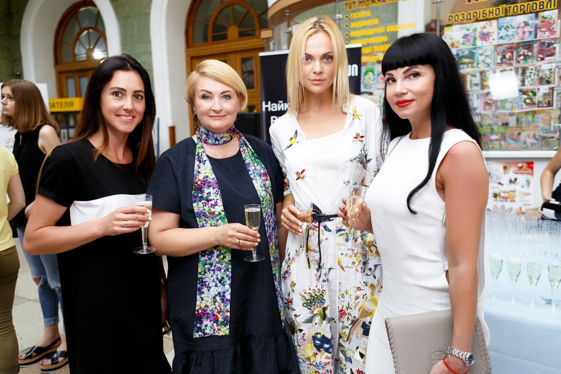 Хозяйка вечера – глава оргкомитета Ukrainian Fashion Week Ирина Данилевская