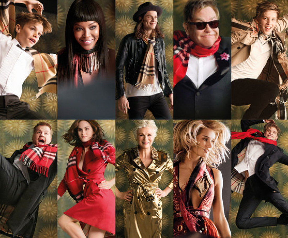 Все герои рекламной кампании Burberry