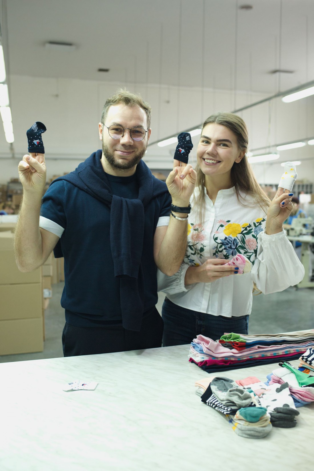 Андре Тан презентует эксклюзивную линейку носков