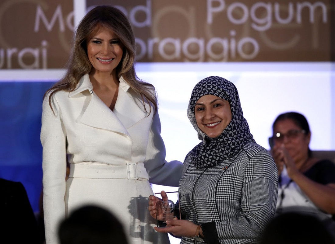 International Women of Courage: Меланья Трамп