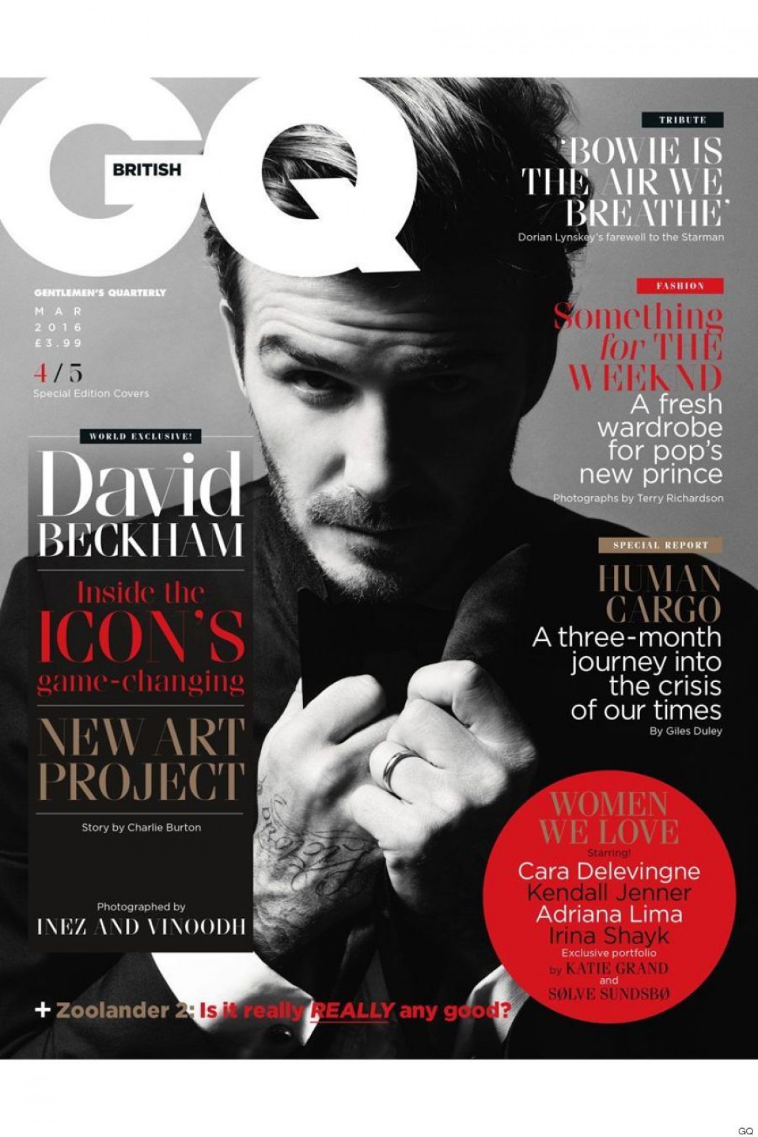 Дэвид Бекхэм для GQ