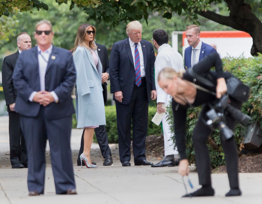 Меланья и Дональд Трамп