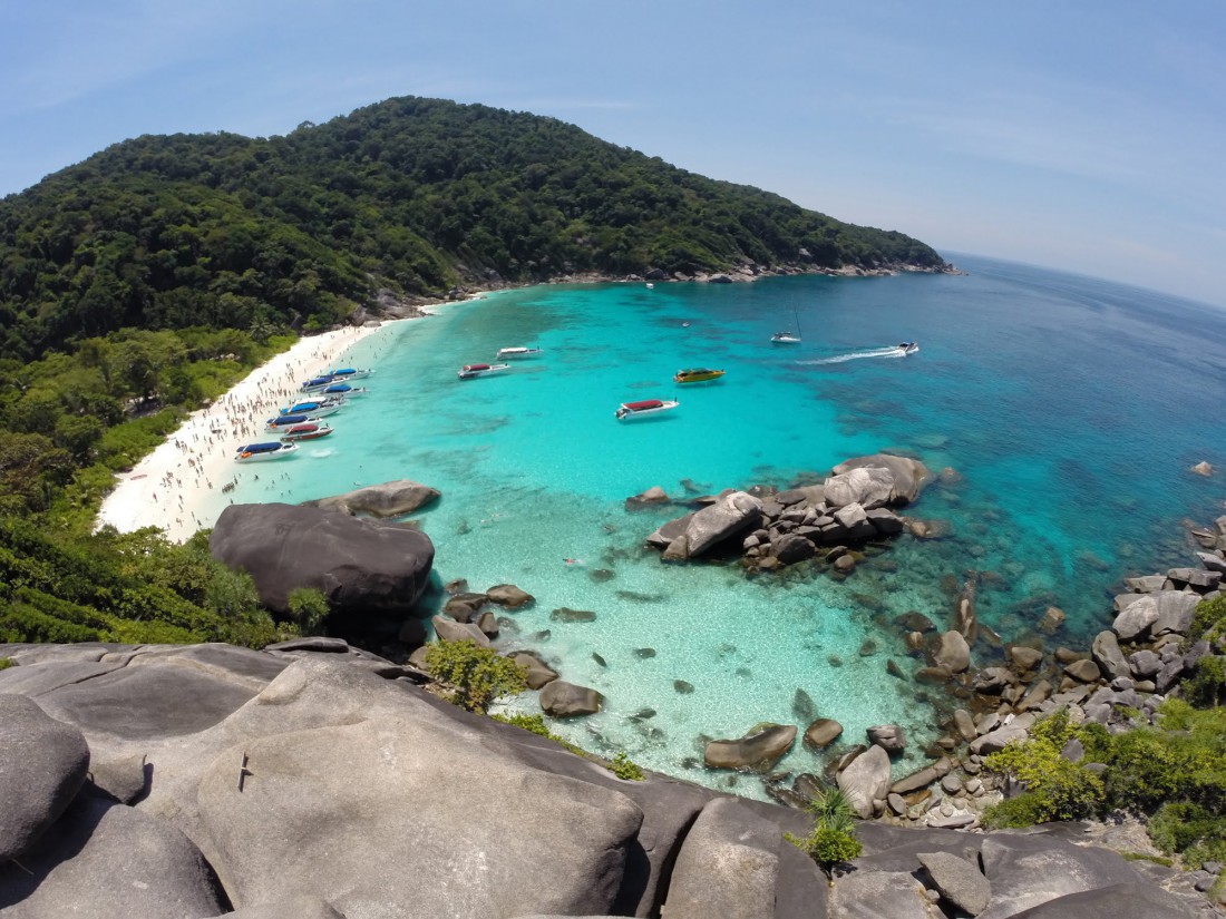 Тайланд Симиланские острова с воздуха