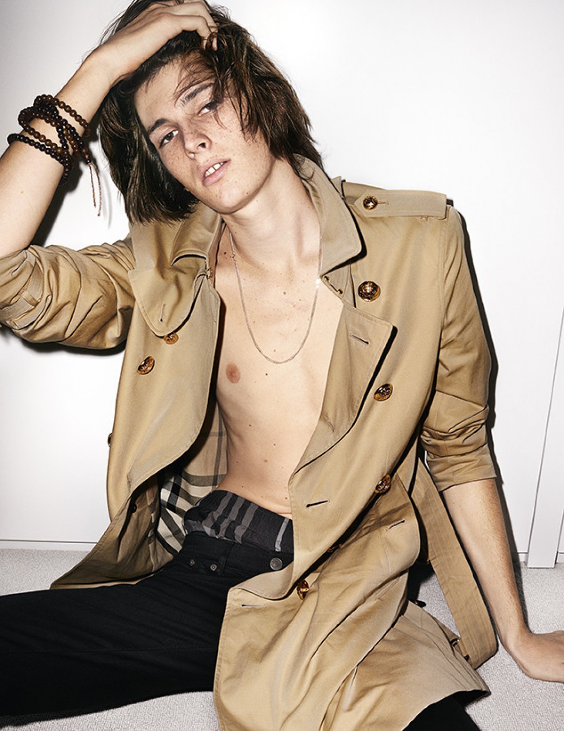 Дилан Броснан для Burberry