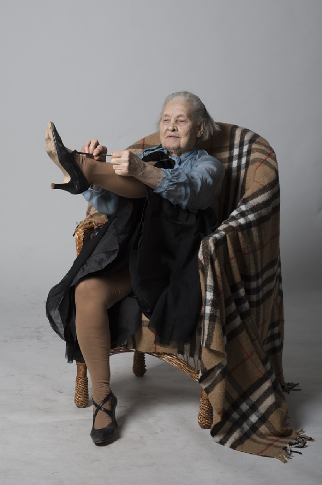 91-летняя киевлянка вдохновила фотографа на создание проекта Старость