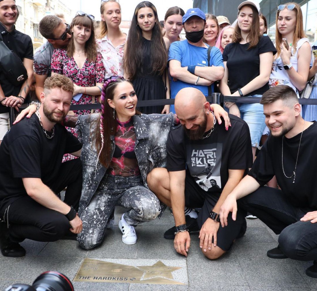 The Hardkiss на Площади Звезд