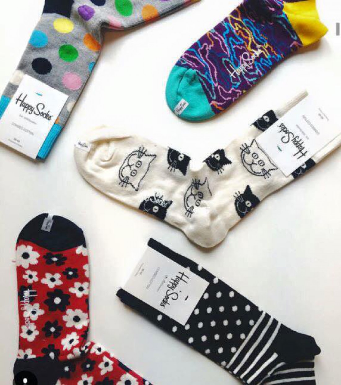 Яркие носки от Happy Socks