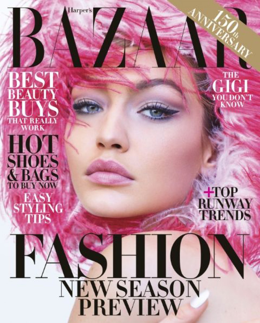 Джиджи Хадид в фотосессии для Harper's Bazaar