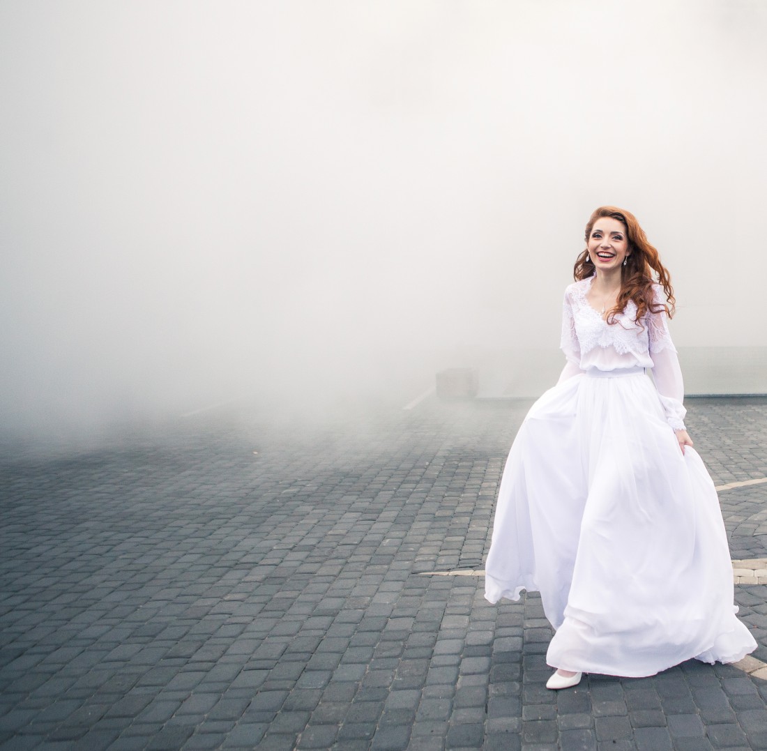 Свадебное платье Светланы приглянулось фотографк из Wedding Magazine