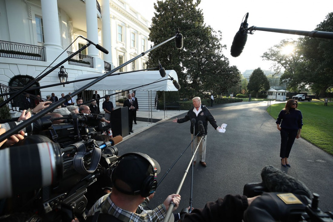 Меланья и Дональд Трамп