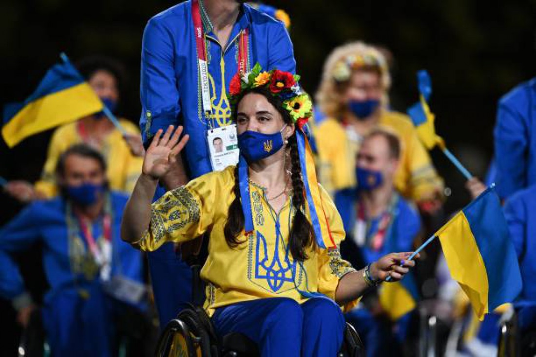 Украина на церемонии открытия Паралимпийских игр 2020 в Токио